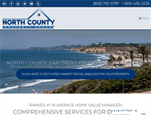 Tablet Screenshot of ncvacationrentalhomes.com